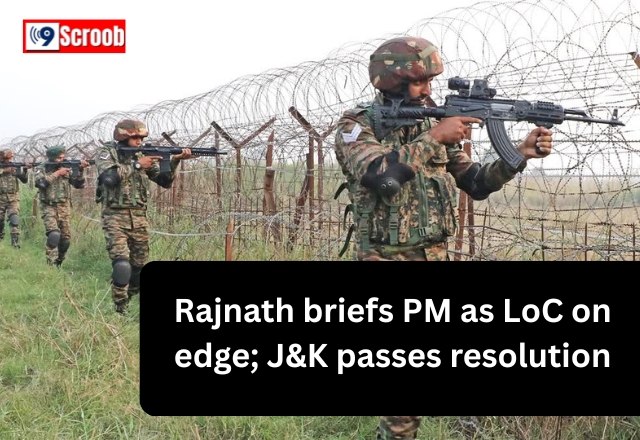 Rajnath Singh Briefs PM Amid Rising Tensions at LoC; J&K Passes