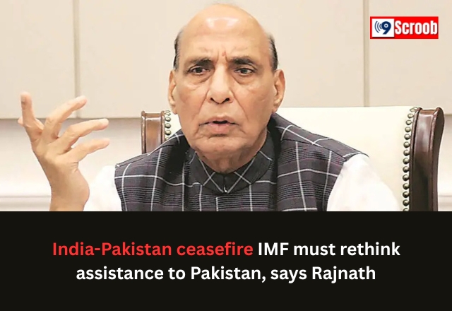 India-Pakistan Ceasefire Update Rajnath Singh Questions IMF...