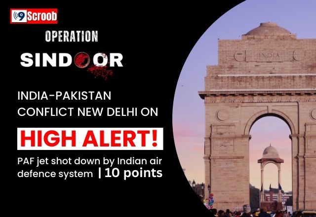 India-Pakistan Clash PAF Fighter Jet Shot Down by Indian Air...