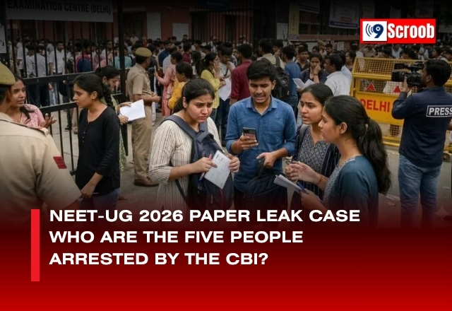 NEET UG 2026 Paper Leak Case CBI Arrests Five Accused