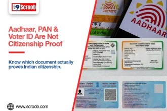 Aadhaar Card, Voter ID, PAN Card and Bank Account Are Not Proof