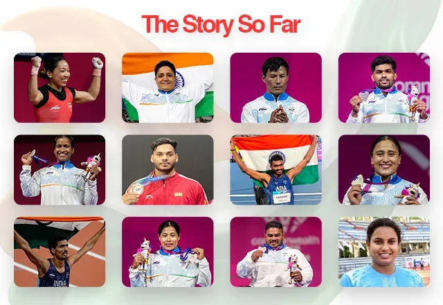 Commonwealth Games 2026 India's Medal Winners So Far