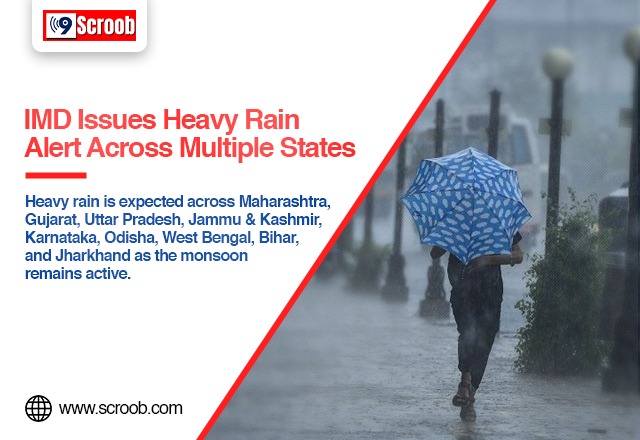 IMD Warns of Heavy Rain Across Maharashtra, Gujarat, UP...