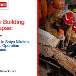 Delhi Building Collapse 6 Dead in Satya Niketan, Rescue Operation Continues