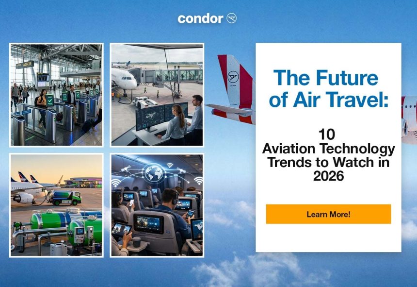 The Future of Air Travel 10 Aviation Technology Trends to Watch in 2026